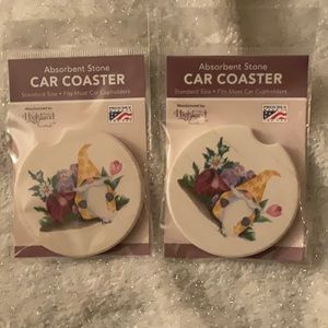 Gnome Car Coasters